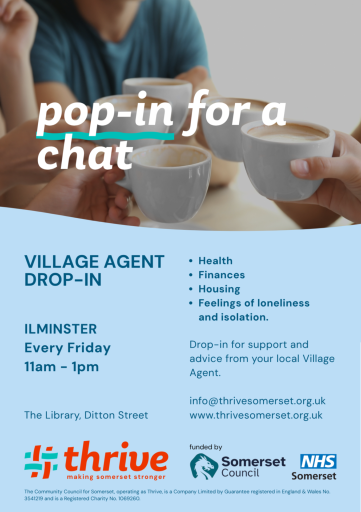 Village agent drop in poster