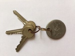 Keys found near New Road Cemetery